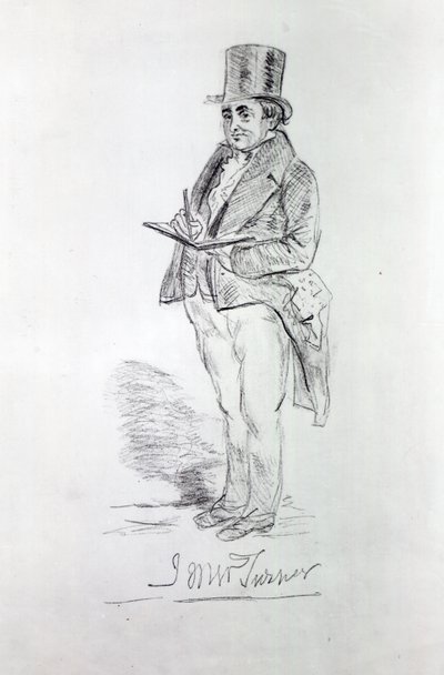 Joseph Mallord William Turner by Charles Martin